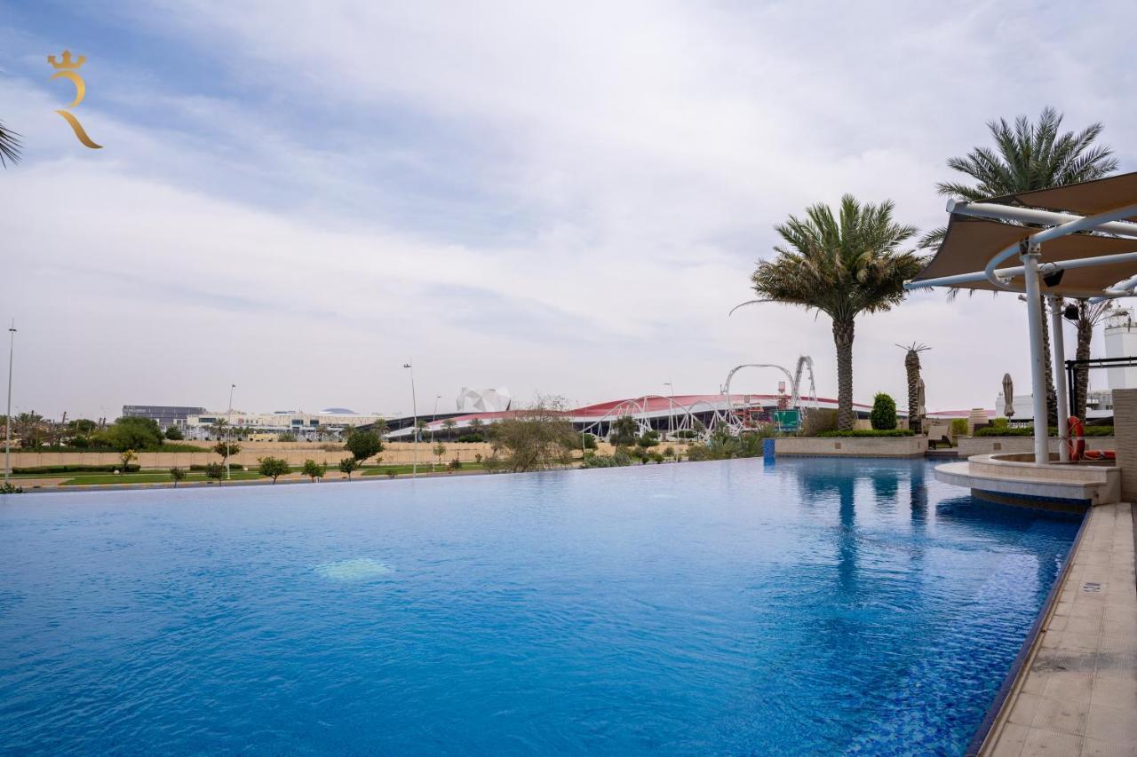 Your 1Br Retreat On Yas Island Blue Sapphire Apartment Abu Dhabi Esterno foto